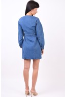 Dress Only Onllouella Medium Blue Denim